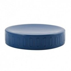 Porte Savon Acier HABANA Bleu Foncé MSV