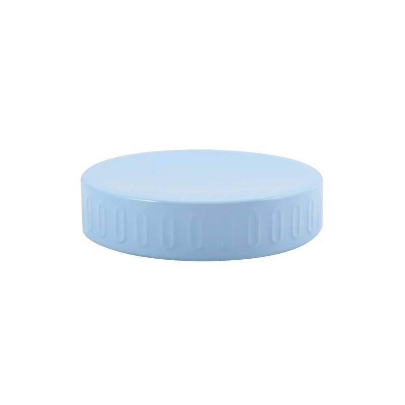 Portasapone in Acciaio HABANA Blu Pastello MSV
