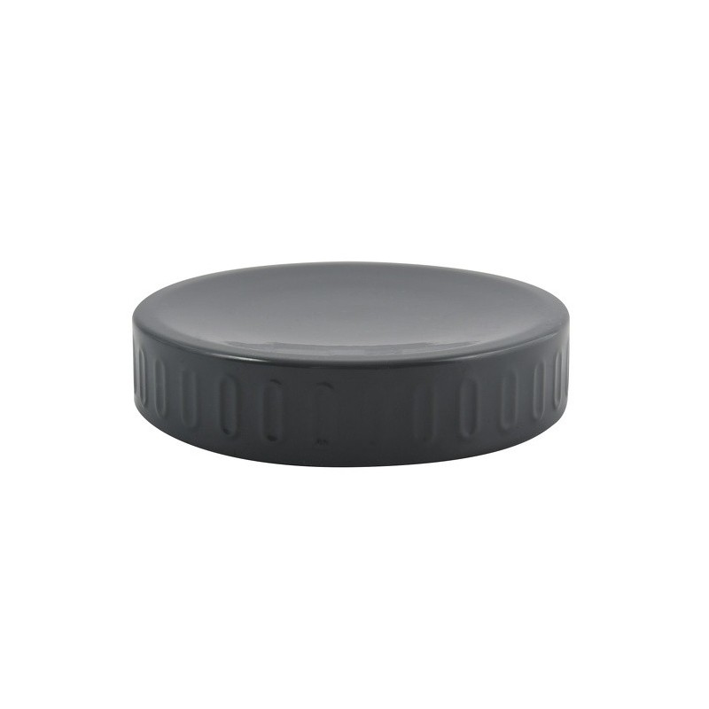 Steel soap dish HABANA Gray MSV