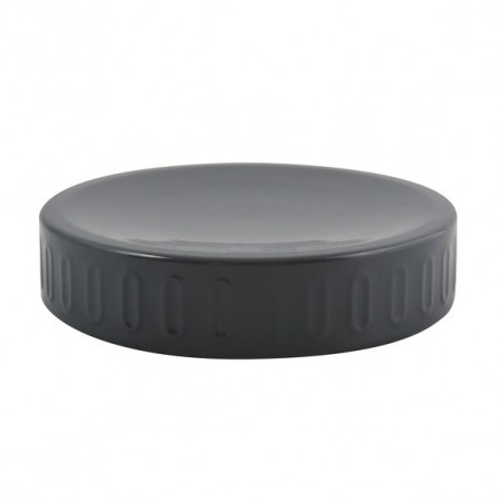 Steel soap dish HABANA Gray MSV