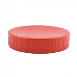 Porte Savon Acier HABANA Rouge MSV