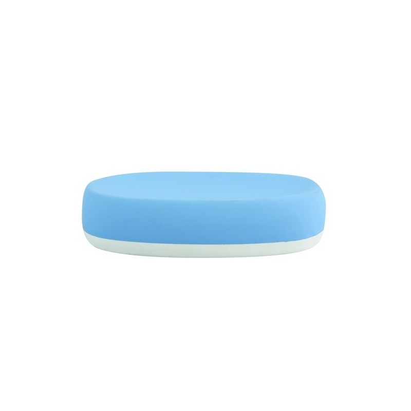 spirella Porte Savon Céramique CAGLIARI Bleu pastel MSV