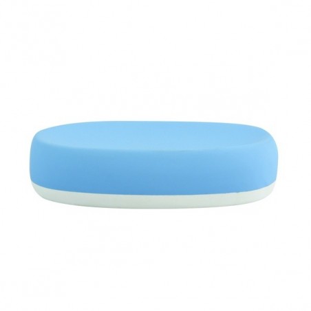 Jabonera de cerámica CAGLIARI Azul pastel MSV