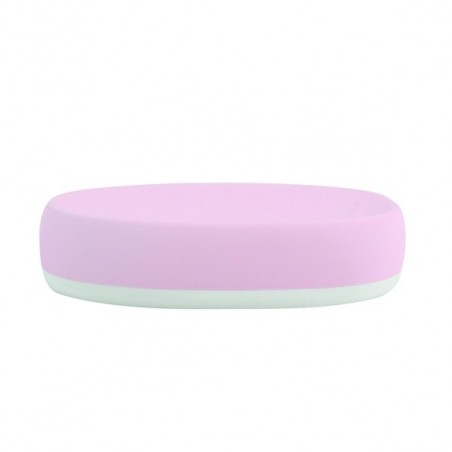 Jabonera de Cerámica CAGLIARI Rosa Pastel MSV