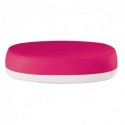 Ceramic soap dish CAGLIARI Pink MSV