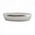 Ceramic soap dish DALLAS Silver MSV
