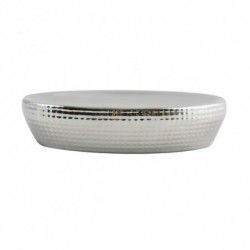 Porte Savon Céramique DALLAS Argent MSV