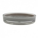Porte Savon Plastique TAHITI Gris MSV