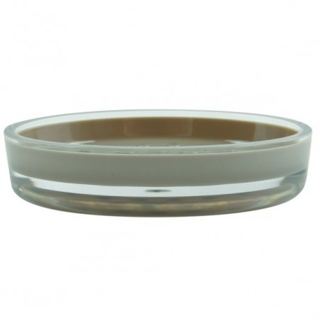 Porte Savon Plastique TAHITI Taupe MSV