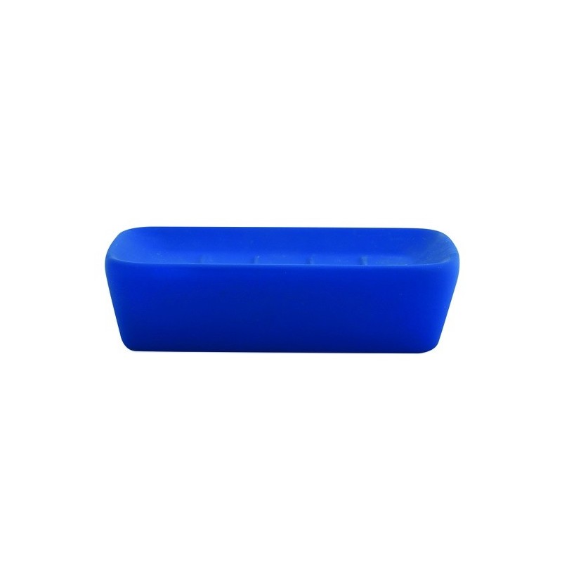 spirella Porte Savon Céramique HAITI Bleu Foncé MSV