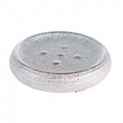 Ceramic soap dish OMAN Silver MSV