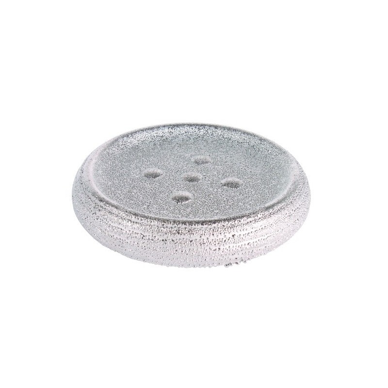 Portasapone in ceramica OMAN Argento MSV