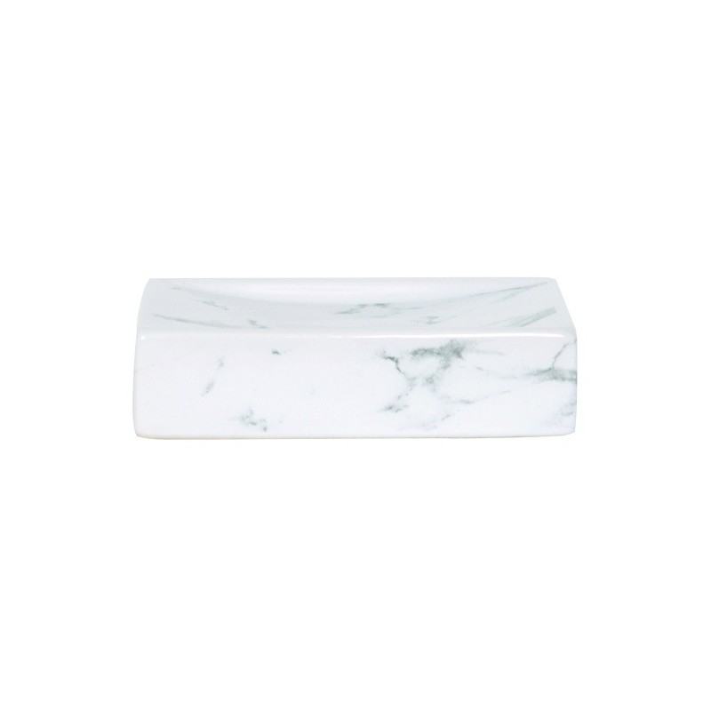spirella Porte Savon Céramique TOSCANA Blanc MSV