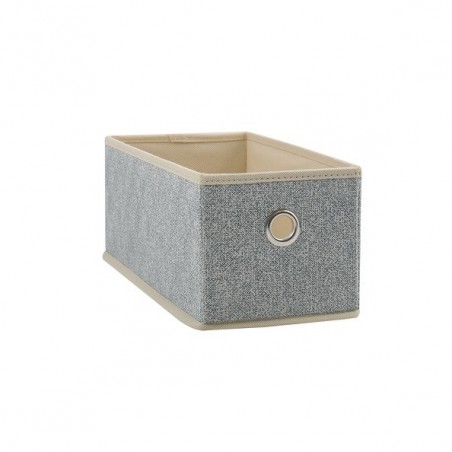 Boite Tiroir de rangement microaérée et respirant rectangle Gris MSV