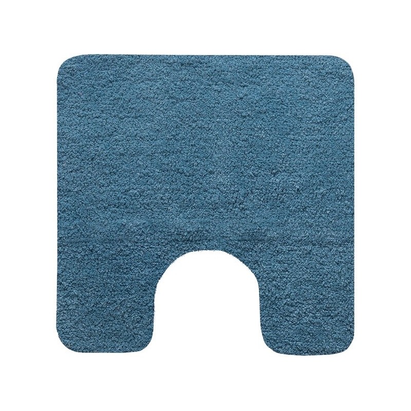 CAMPUS Alfombra de baño de algodón 50x40cm  Azul Spirella