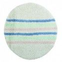 Alfombra de Baño Redonda de Algodón SEAUVILLE ø57Cm Multicolor MSV