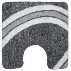 Tapis de bain Microfibre CURVE 55x55cm Gris Spirella