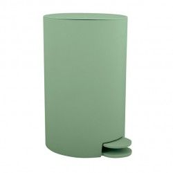 Papelera con pedal PP OSAKI 3L Verde Albahaca Mate MSV