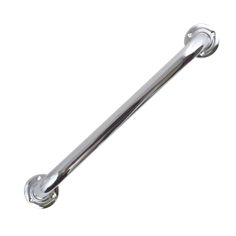 Barre de redressement ou d'appui Acier 40cm Chromé MSV