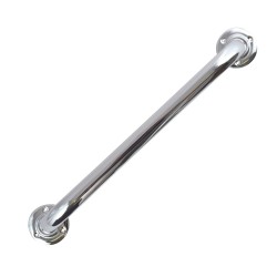 Barra de soporte Acero 60cm Cromo MSV