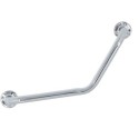 Straightening or support bar Steel angled 54x13.5x10cm Chrome MSV