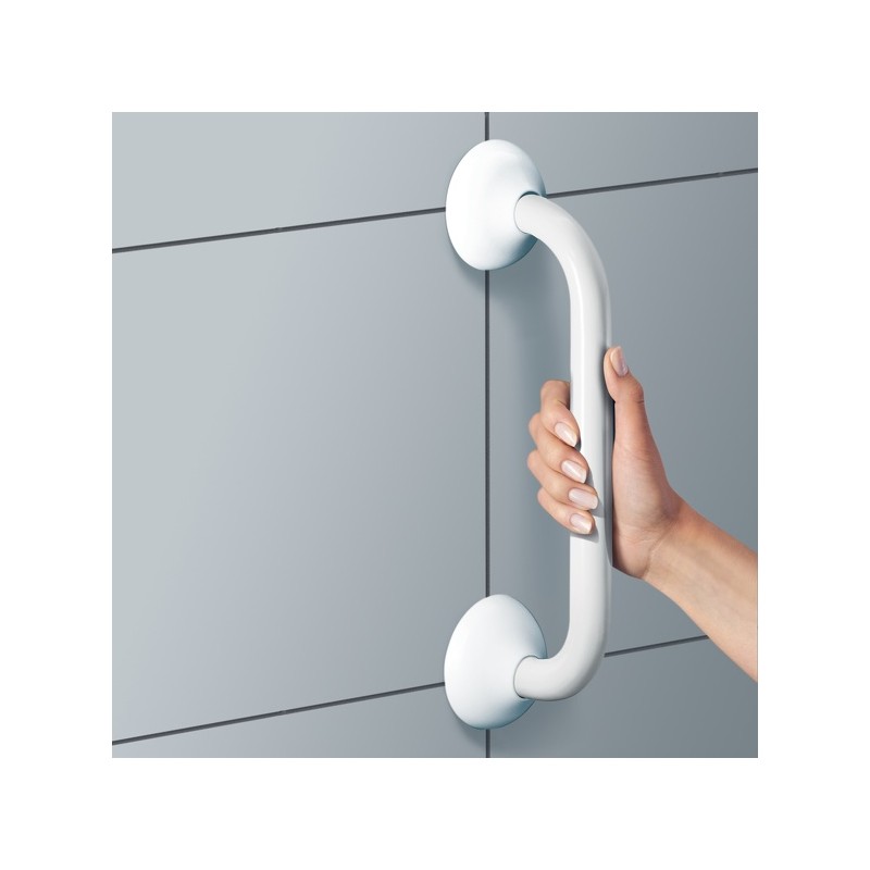 Barre de redressement ECO Acier Inox 60cm Blanc Spirella