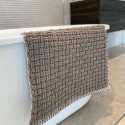 Tappetino da bagno in poliestere e cotone JAIMY 50X80 cm Tortora Spirella