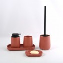 Brosse Wc avec support Céramique MAONIE Terracotta mat MSV