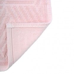 Cotton bath mat CUBO 50x80cm Light Pink Spirella