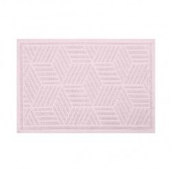Alfombra de baño CUBO de algodón 50x80 cm rosa claro Spirella