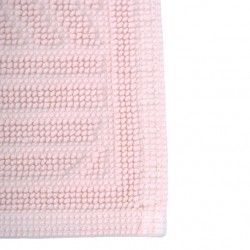 Alfombra de baño CUBO de algodón 50x80 cm rosa claro Spirella