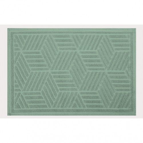 Tapis de bain Coton CUBO 50x80cm Vert Basil Spirella
