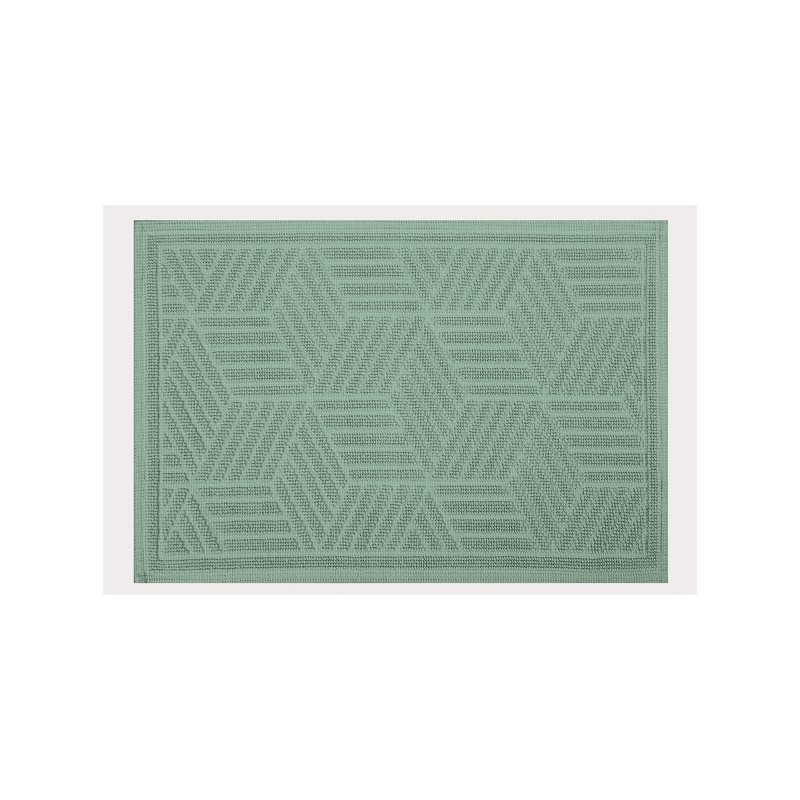 Spirella Badematte CUBO Cotton 50x80cm Basil Green
