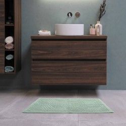 copia di Tappetino da bagno in cotone CUBO 50x80cm Verde Basilico Spirella