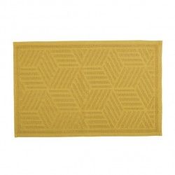 Alfombra de baño CUBO de algodón 50x80 cm Azafrán Spirella