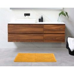 Spirella Badematte CUBO Cotton 50x80cm Safran