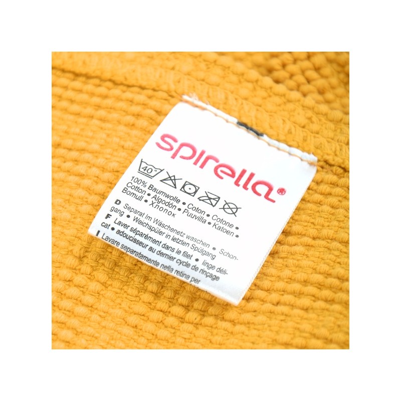 Tappetino da bagno in cotone CUBO 50x80cm zafferano Spirella