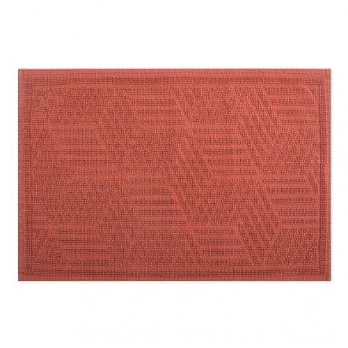 Spirella Tapis de bain Coton CUBO 50x80cm Terracotta
