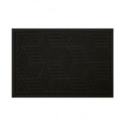 Tapis de bain Coton CUBO 50x80cm Noir Spirella
