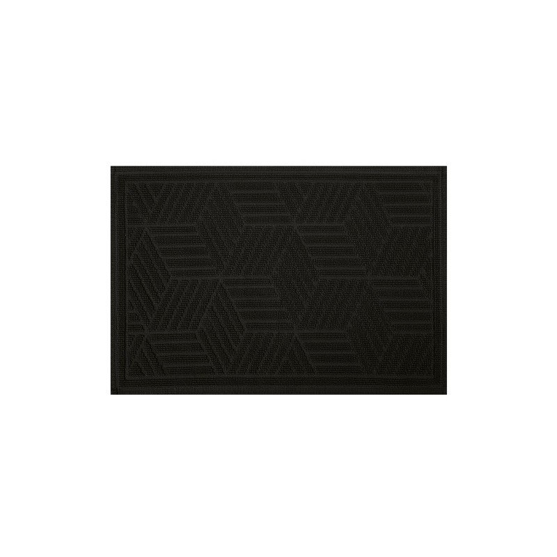 Tapis de bain Coton CUBO 50x80cm Noir Spirella