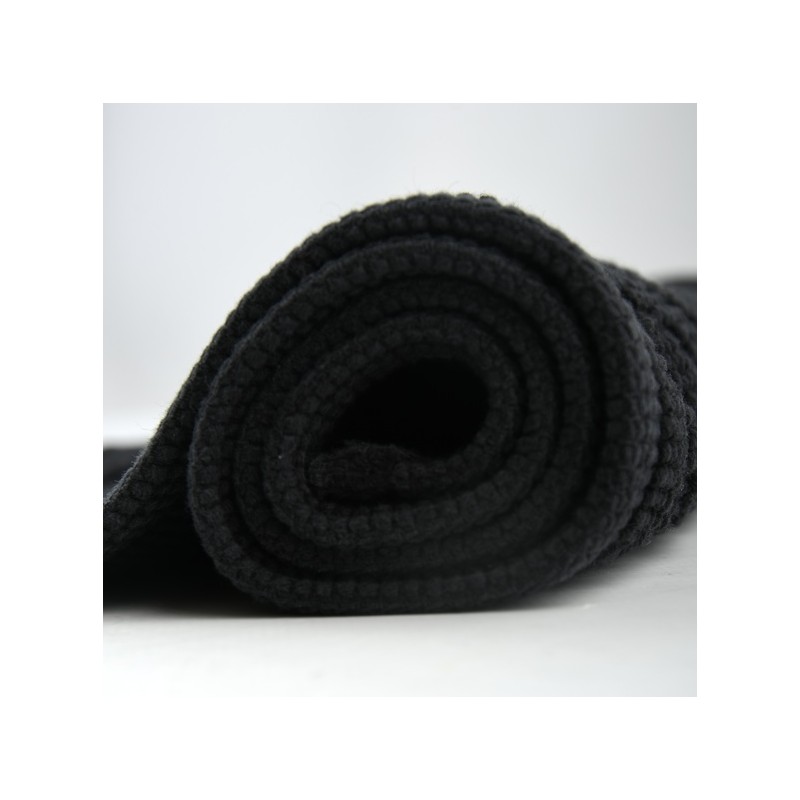 Cotton bath mat CUBO 50x80cm Black Spirella