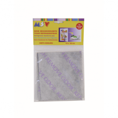 Base Desodorisante Pour Frigo au charbon actif MSV