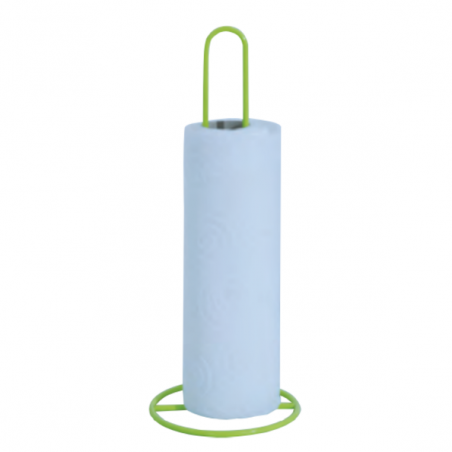 Porte Rouleau Essuie Tout Acier Vert MSV
