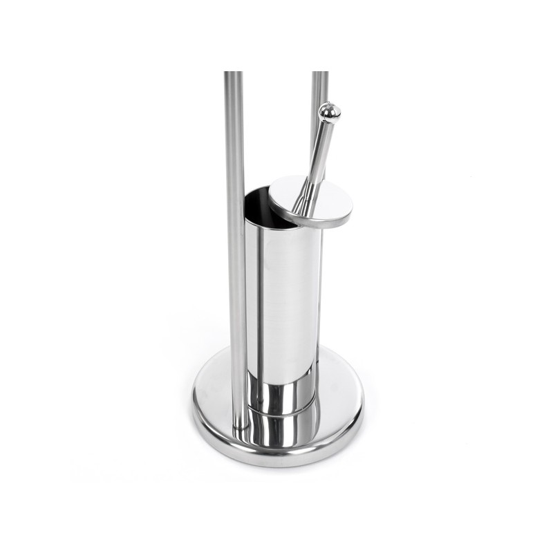 Combiné Wc en Acier Inoxydable Gris MSV