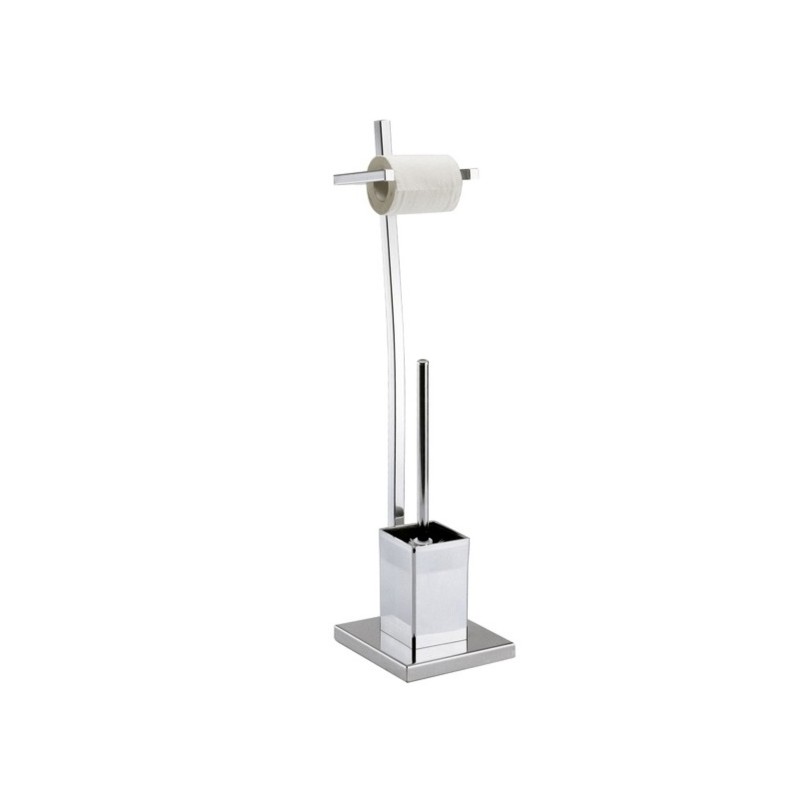 Kombi-WC-Garnitur Pili Chrom MSV