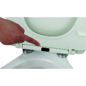 Sedile WC termorigido SLIM Bianco