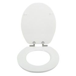 Toilet seat MDF NEW BROOK - Zinc hinges Spirella