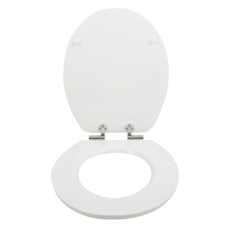 Abattant wc MDF NEW BROOK - Charnières Zinc Spirella