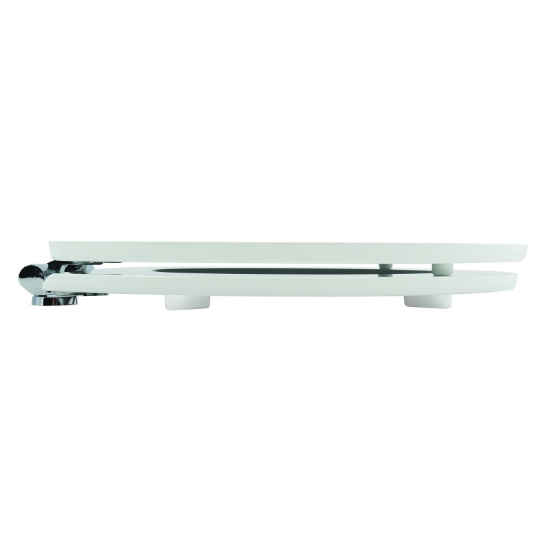 Toilet seat MDF NEW BROOK - Zinc hinges Spirella