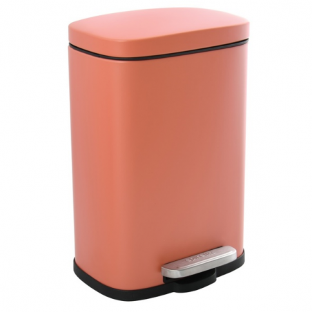 Poubelle à  pédale Acier AKIRA 5L Terracotta mat Spirella